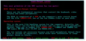 DOS 004 Input-Output System