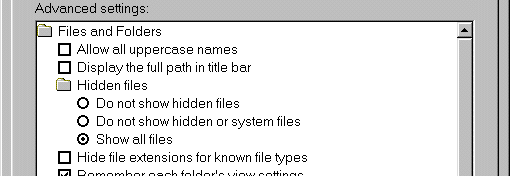 Hide Extension Dialog