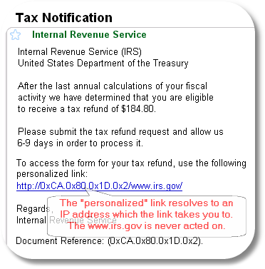 IRS Phishing Notice