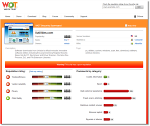 WOT Rating Example